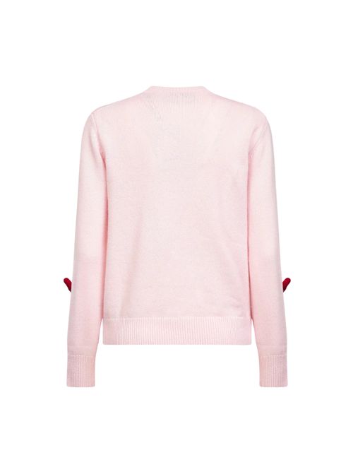 Maglione New Queen Love is Overrated in misto lana e cashmere Mc2 Saint Barth | QUE001004022I